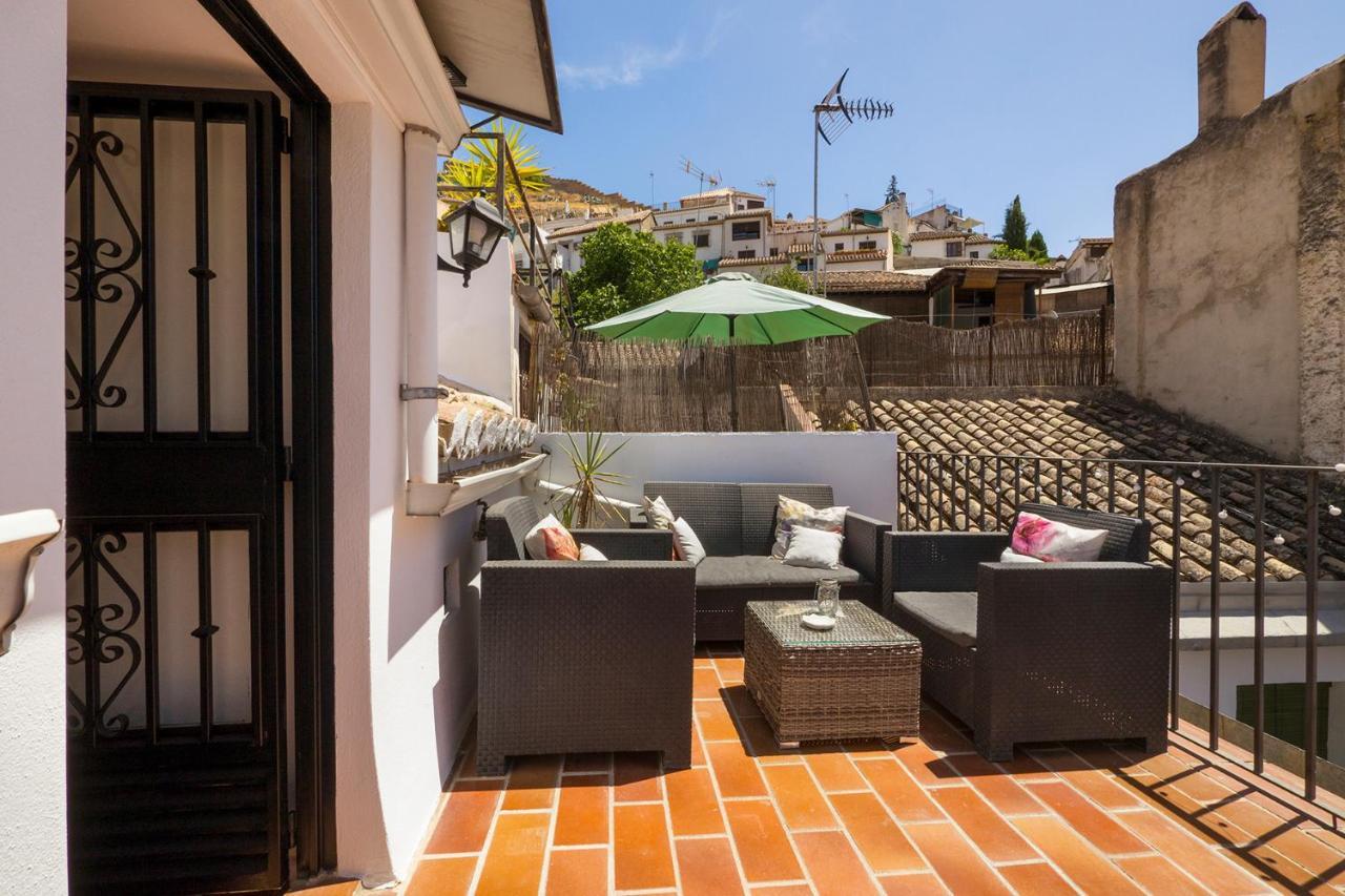 Coqueto Apartamento Duplex Con Terraza Privada Y Parking Granada Exteriör bild