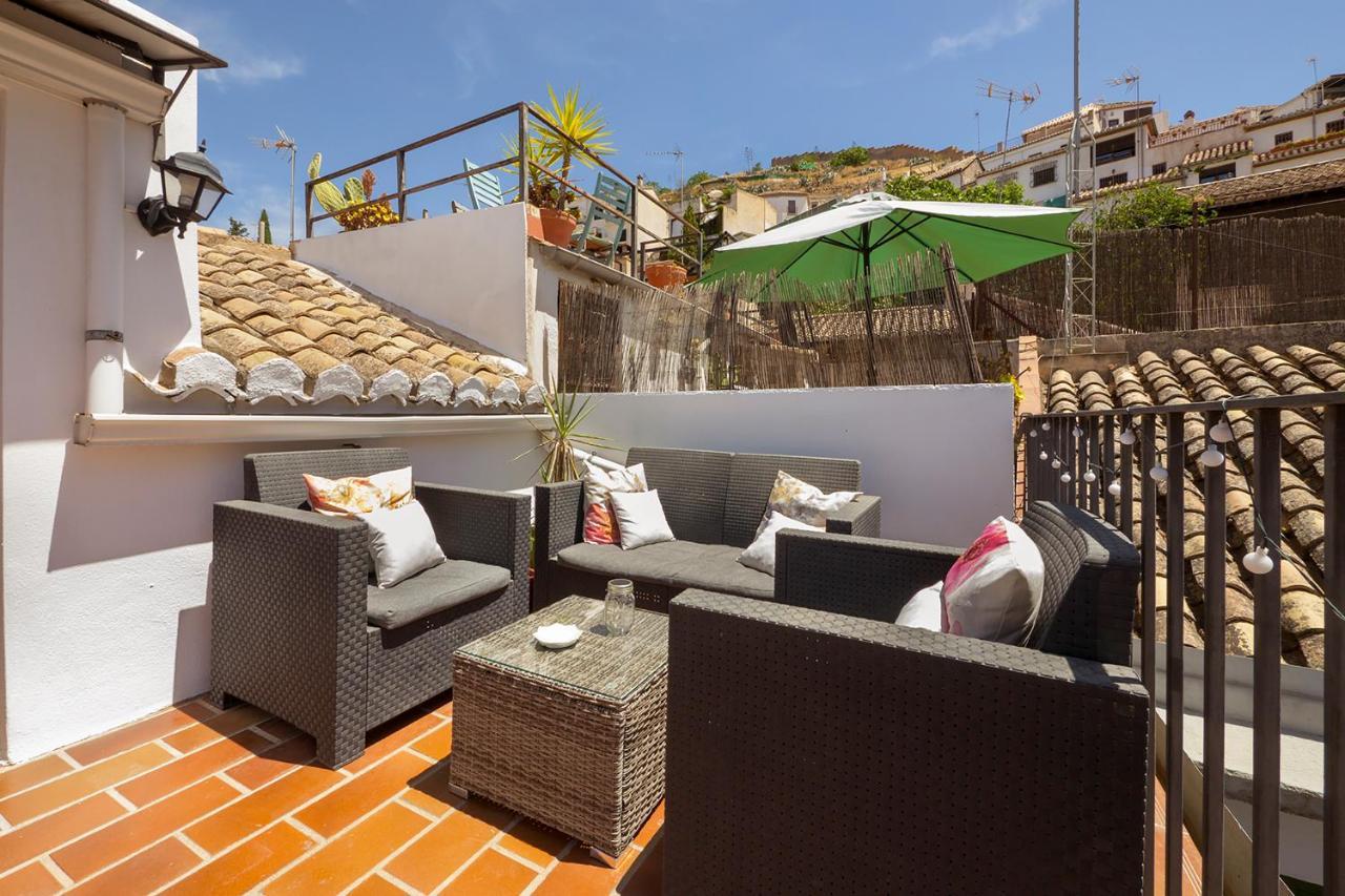 Coqueto Apartamento Duplex Con Terraza Privada Y Parking Granada Exteriör bild